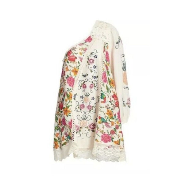 Farm Rio Toucan's Garden One-Shoulder Printed Dress - Size Small New With Tags - Picture 1 of 12